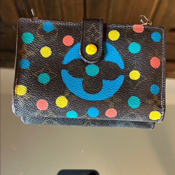 Louis Vuitton Multicolor Polka Dot Wallet - Picture 1 of 14